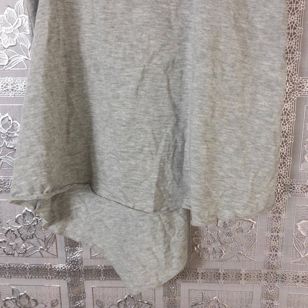 Express Design Studio Gray Twisted Front Tank Top - image 7